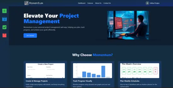 Momentum - Project Management application